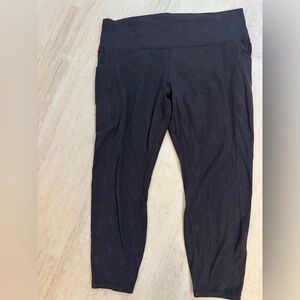 lululemon athletica - Align Leggings - Size 20 - Black - Logo Embossed - HR